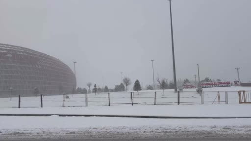 Gaziantep'te yoğun kar yağışı