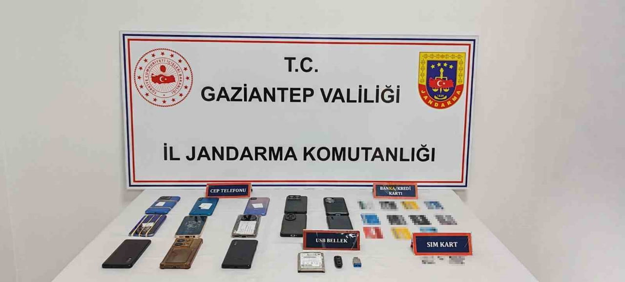 GAZİANTEP MERKEZLİ 6 İLDE DÜZENLENEN OPERASYONLARDA, SOSYAL MEDYA ÜZERİNDEN SAHTE YATIRIM...