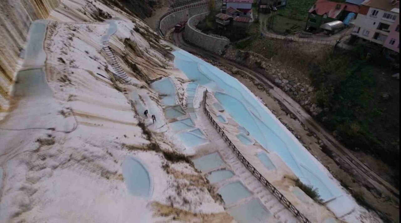 GİRESUN İL ÖZEL İDARESİ’NDEN YAPILAN AÇIKLAMADA, "GÖKSU TRAVERTENLERİ 07.12.2025 TARİHİ İTİBARIYLA...