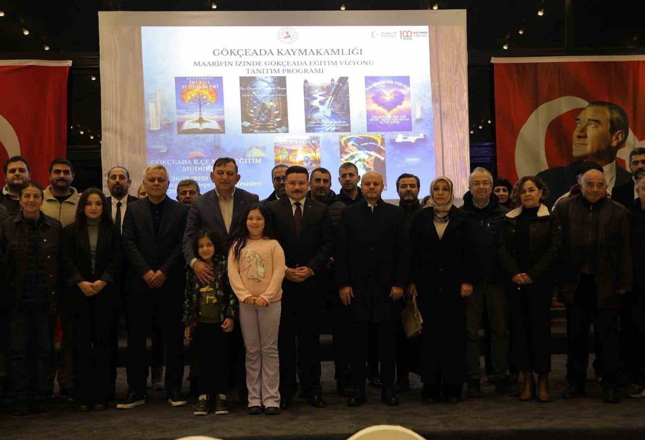 GÖKÇEADA KAYMAKAMI OSMAN ACAR, "GÖKÇEADA KAYMAKAMLIĞI PROJE TANITIM VE LANSMAN TOPLANTISI"NA...