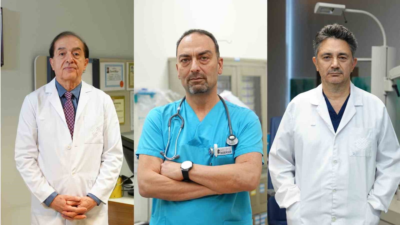 GÖZ HASTALIKLARI UZMANI PROF. DR. MEHMET SELİM KOCABORA, GASTROENTEROLOJİ UZMANI PROF. DR. VEDAT...