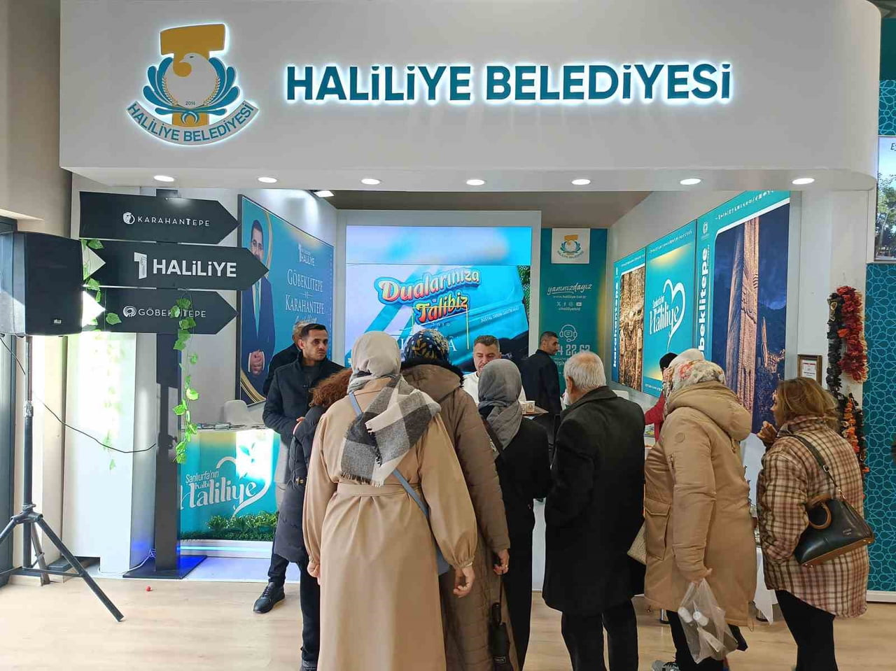 HALİLİYE BELEDİYESİ STANDINA BÜYÜK İLGİ