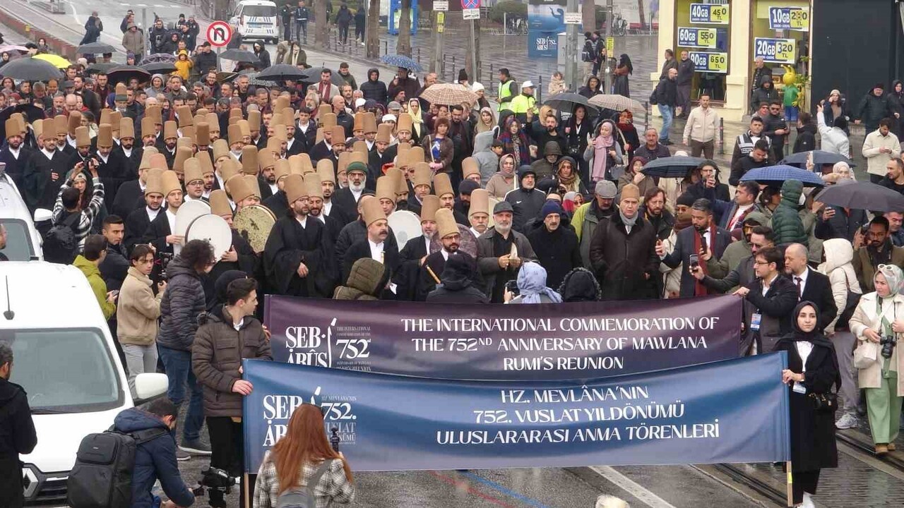 HAZRETİ MEVLANA’NIN 752'İNCİ VUSLAT YILDÖNÜMÜ ANMA TÖRENLERİ BAŞLADI.