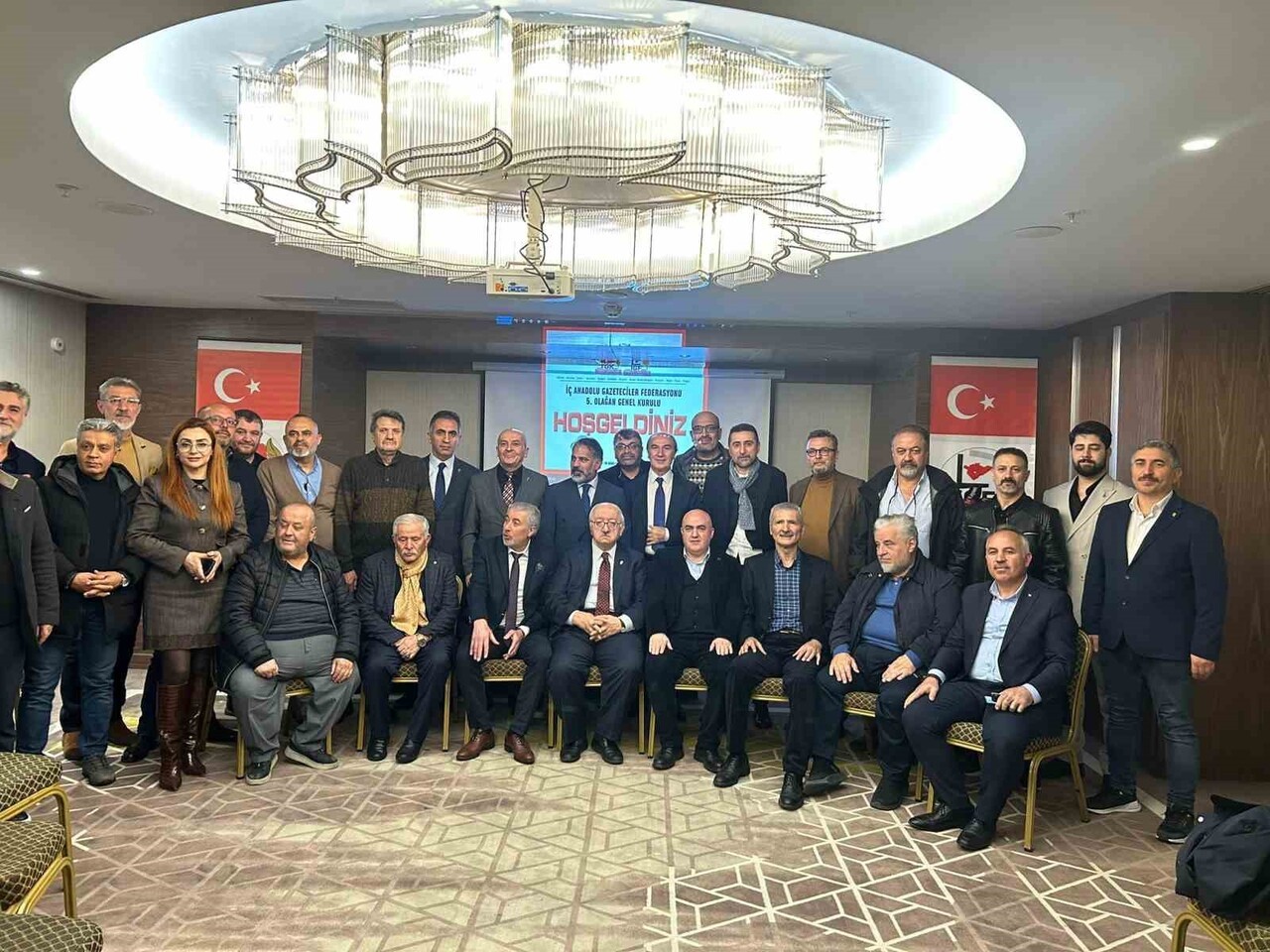 İÇ ANADOLU GAZETECİLER FEDERASYONU (İGF) GENEL KURULU GERÇEKLEŞTİRİLDİ. YENİ BAŞKAN OSMAN KOCA...