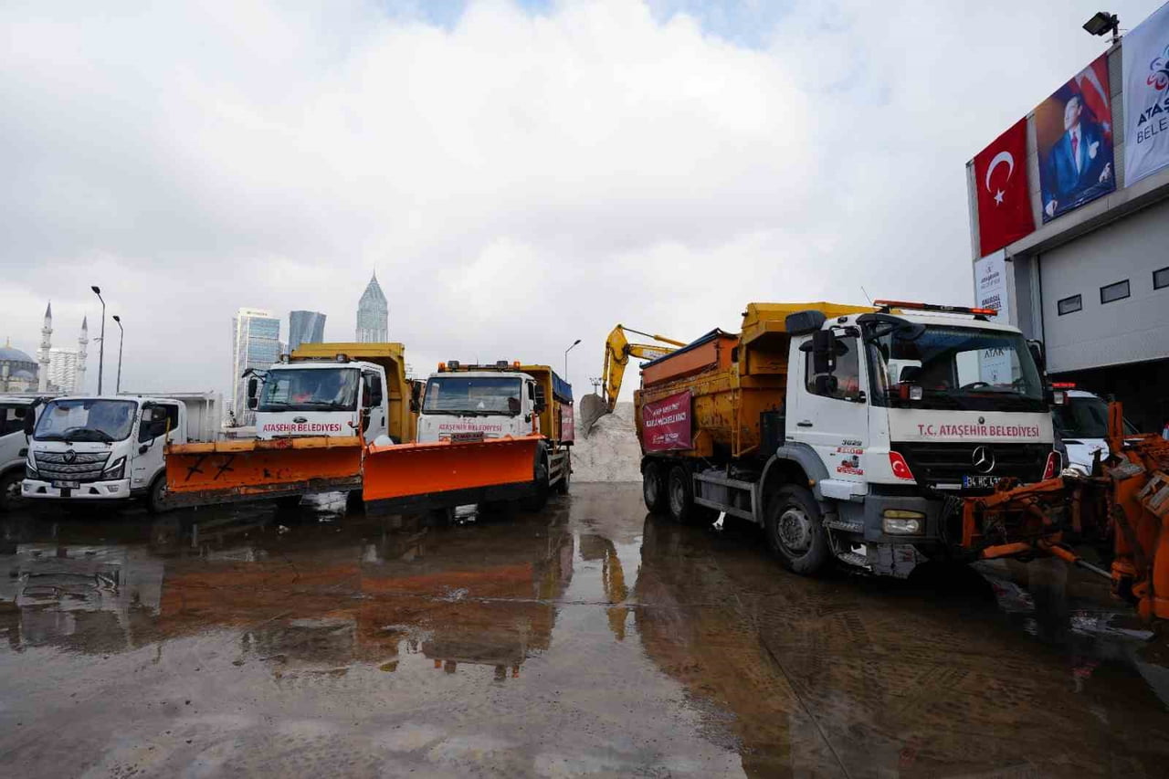 İSTANBUL GENELİNDE BEKLENEN KAR YAĞIŞI VE YAPILAN METEOROLOJİK UYARILARA KARŞI TÜM HAZIRLIKLARINI...