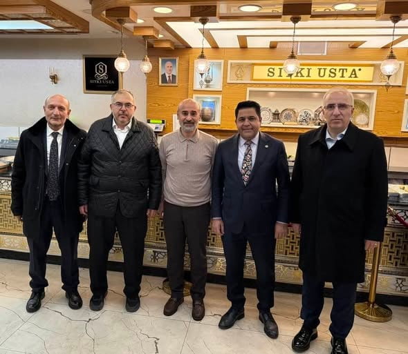 KADAYIFÇI SITKI USTA ANKARA ÇUKURAMBAR ŞUBESİ, SİYASİ PARTİ TEMSİLCİLERİ İLE MİLLETVEKİLLERİNİ...