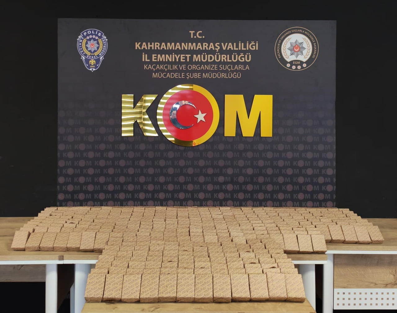 KAHRAMANMARAŞ'TA DÜZENLENEN KAÇAKÇILIK OPERASYONUNDA FARKLI TARİHLERDE KAÇAK ÜRÜN ÜRÜN VE TARİHİ...