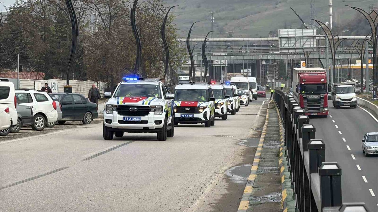 KARABÜK'TE GÜVENLİK HİZMETLERİNİN GÜÇLENDİRİLMESİ AMACIYLA İÇİŞLERİ BAKANLIĞI TARAFINDAN İL...