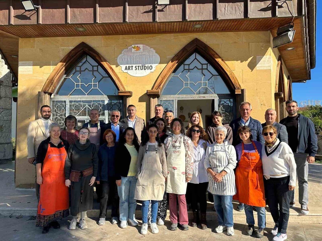 KEMER BELEDİYE BAŞKANI NECATİ TOPALOĞLU, KEMER BELEDİYE MECLİS ÜYELERİ MUSTAFA ÇELİK VE MEHMET...