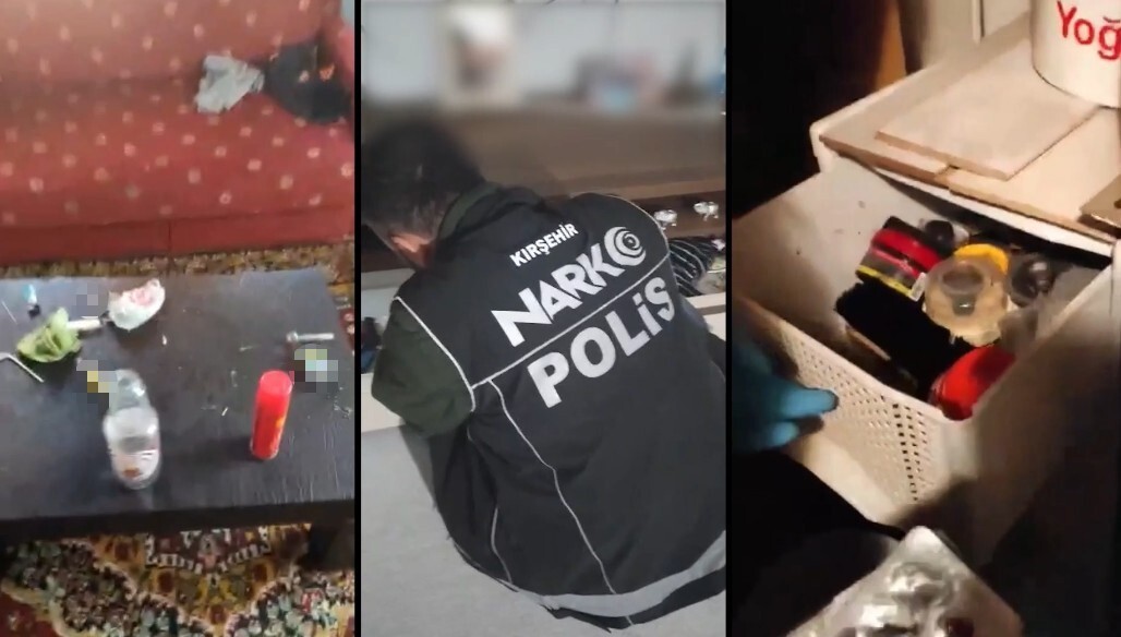 KIRŞEHİR CUMHURİYET BAŞSAVCILIĞI KOORDİNESİNDE İL EMNİYET MÜDÜRLÜĞÜ NARKOTİK SUÇLARLA MÜCADELE...