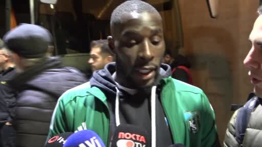 Kocaelispor’un Malili futbolcusu Massadio Haidara, Fatih Karagümrük maçının ardından yaptığı...