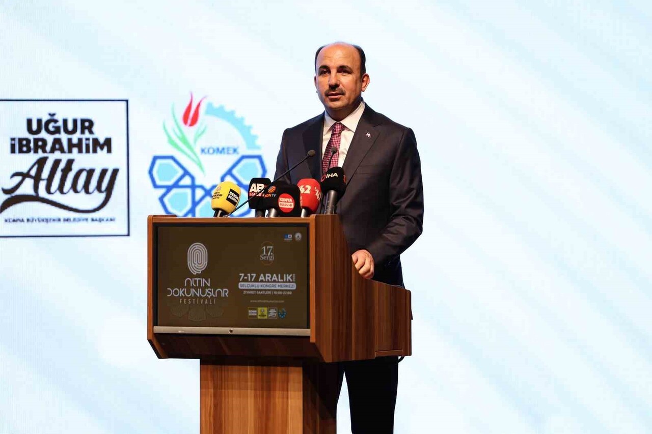 KONYA BÜYÜKŞEHİR BELEDİYESİ MESLEK EDİNDİRME KURSLARI (KOMEK) TARAFINDAN "İPEK YOLU" TEMASIYLA...