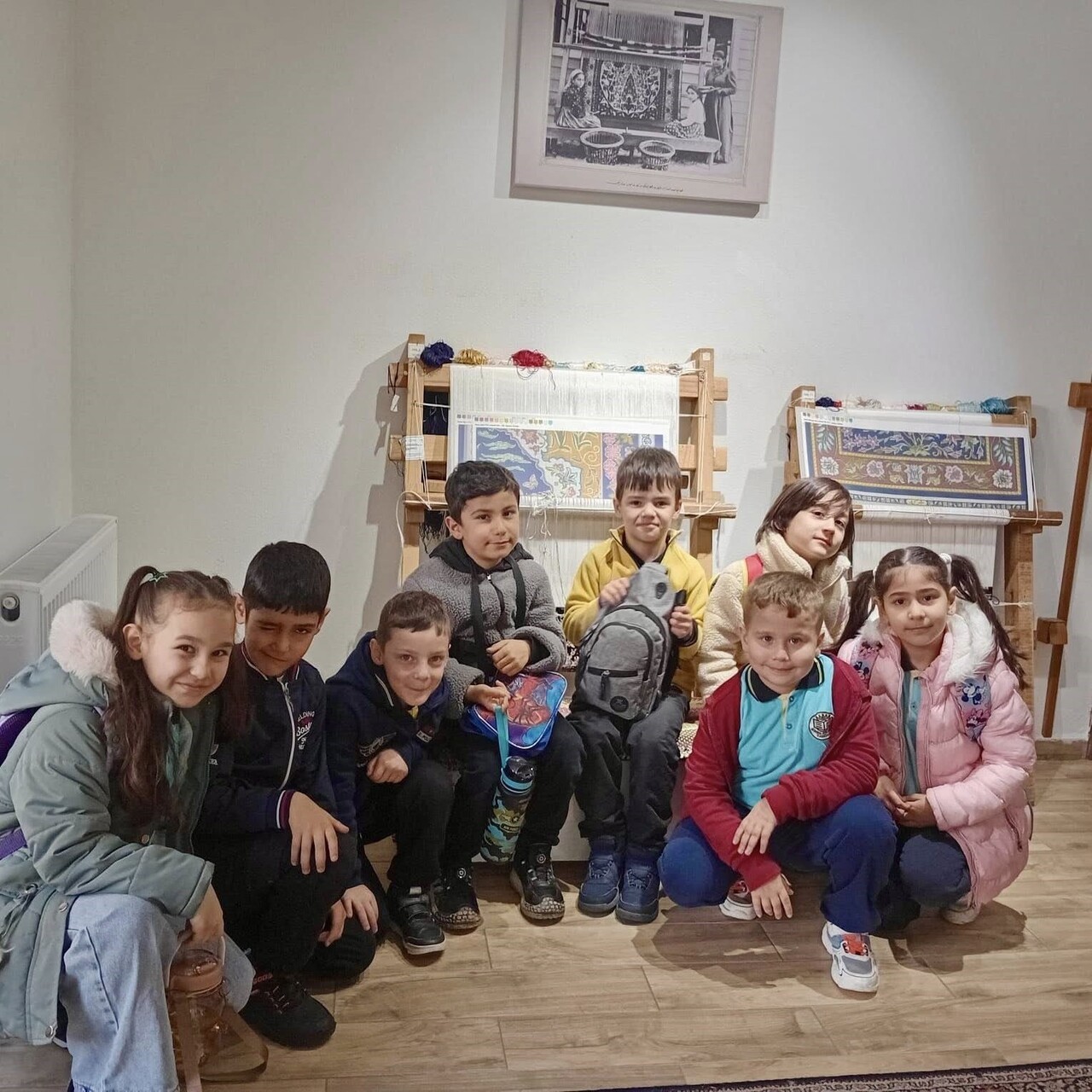 KÖRFEZ BELEDİYESİ HEREKE HALI ÜRETİM ATÖLYESİ VE HALI MÜZESİ, İLKOKUL ÖĞRENCİLERİNİ...