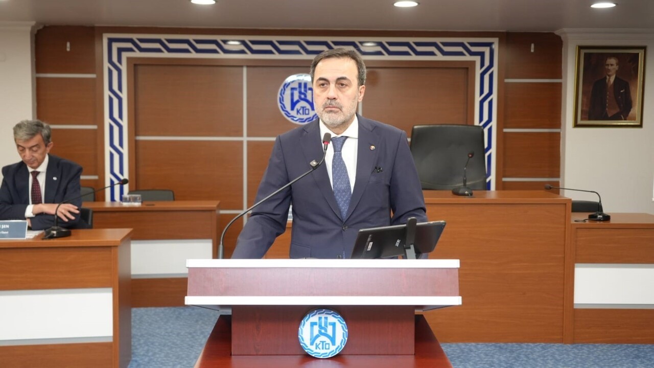 KTO YÖNETİM KURULU BAŞKANI SELÇUK ÖZTÜRK, "KONYA TİCARET ODASI OLARAK, YÜRÜTTÜĞÜMÜZ TÜM...