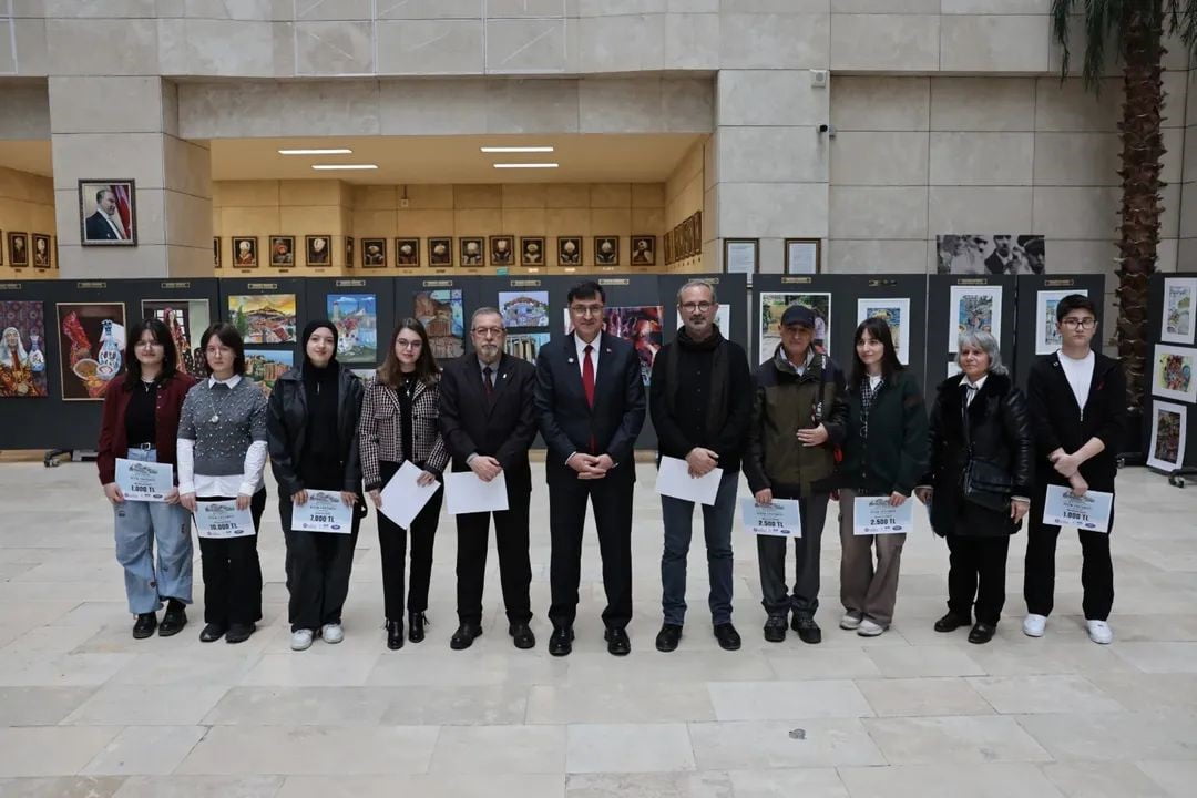 KÜTAHYA RESİM YARIŞMASI’NDA ÖDÜLLER SAHİPLERİNİ BULDU