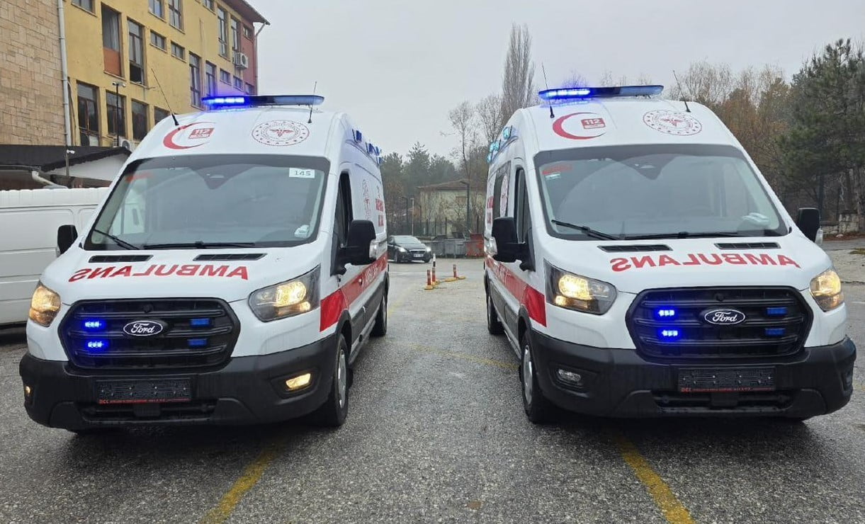 KÜTAHYA’YA 2 YENİ 112 ACİL SAĞLIK AMBULANSI TAHSİS EDİLDİ