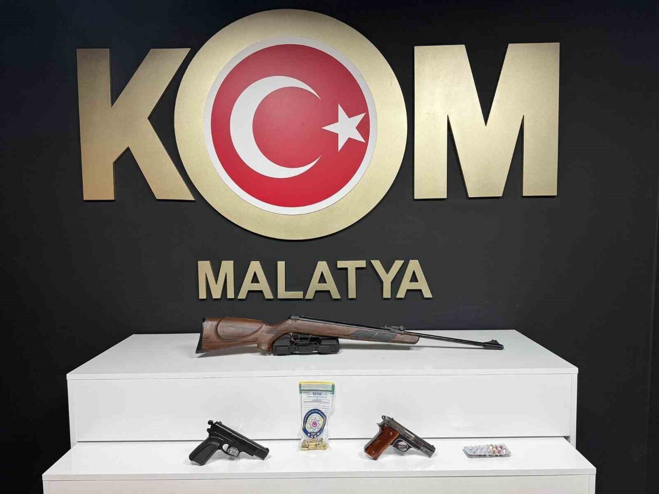 MALATYA’DA RUHSATSIZ SİLAH OPERASYONU: 2 GÖZALTI