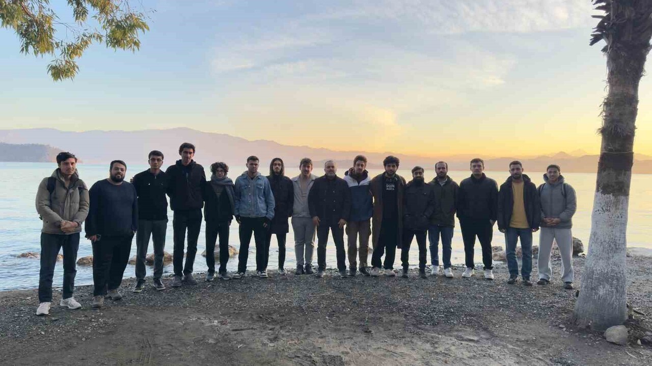 MENTEŞE GENÇLERİ DALYAN KAUNOS'TA TARİH VE DOĞAYLA BULUŞTU