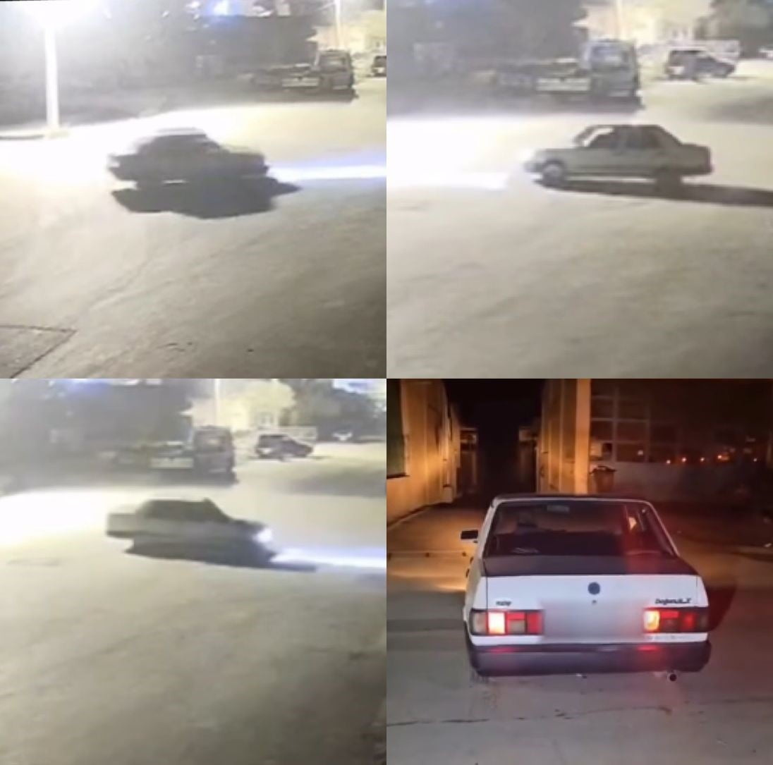 MERSİN'DE TOFAŞ MARKA OTOMOBİLİYLE DİRFT ATAN SÜRÜCÜ YAKALANARAK 61 BİN 164 TL PARA CEZASI...