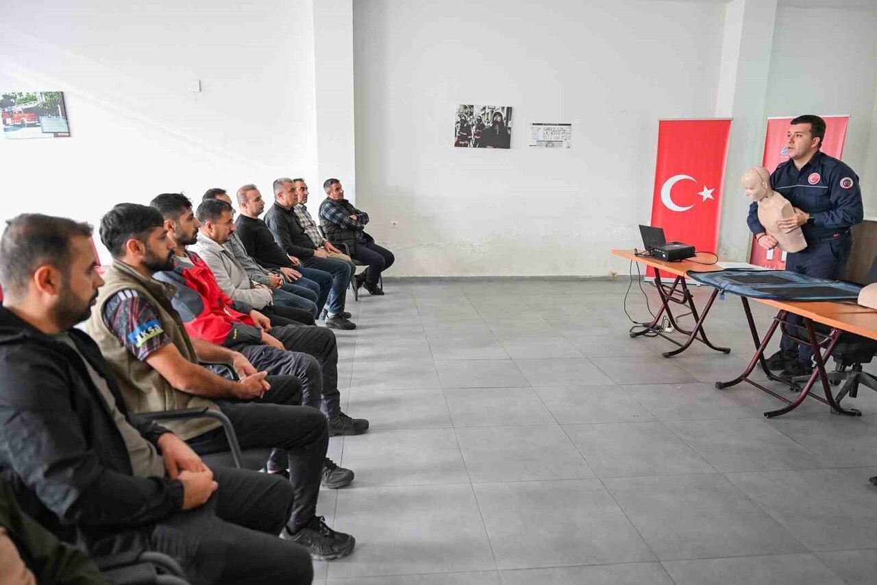 MERSİN BÜYÜKŞEHİR BELEDİYESİ’NE BAĞLI ATA EĞİTİM MERKEZİ, HAKKARİ’NİN DERECİK BELEDİYESİ İTFAİYE...