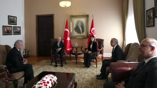 MHP Genel Başkanı Bahçeli, DEM Parti heyetini kabul etti