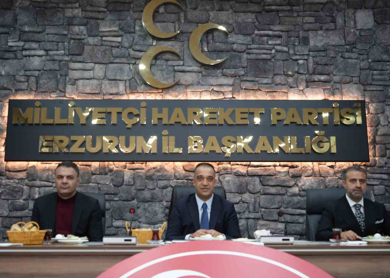 MİLLİYETÇİ HAREKET PARTİSİ (MHP)  ERZURUM İL BAŞKANI ADEM YURDAGÜL, "ÜÇ HİLALİN GÖLGESİNDE, ÜÇ...