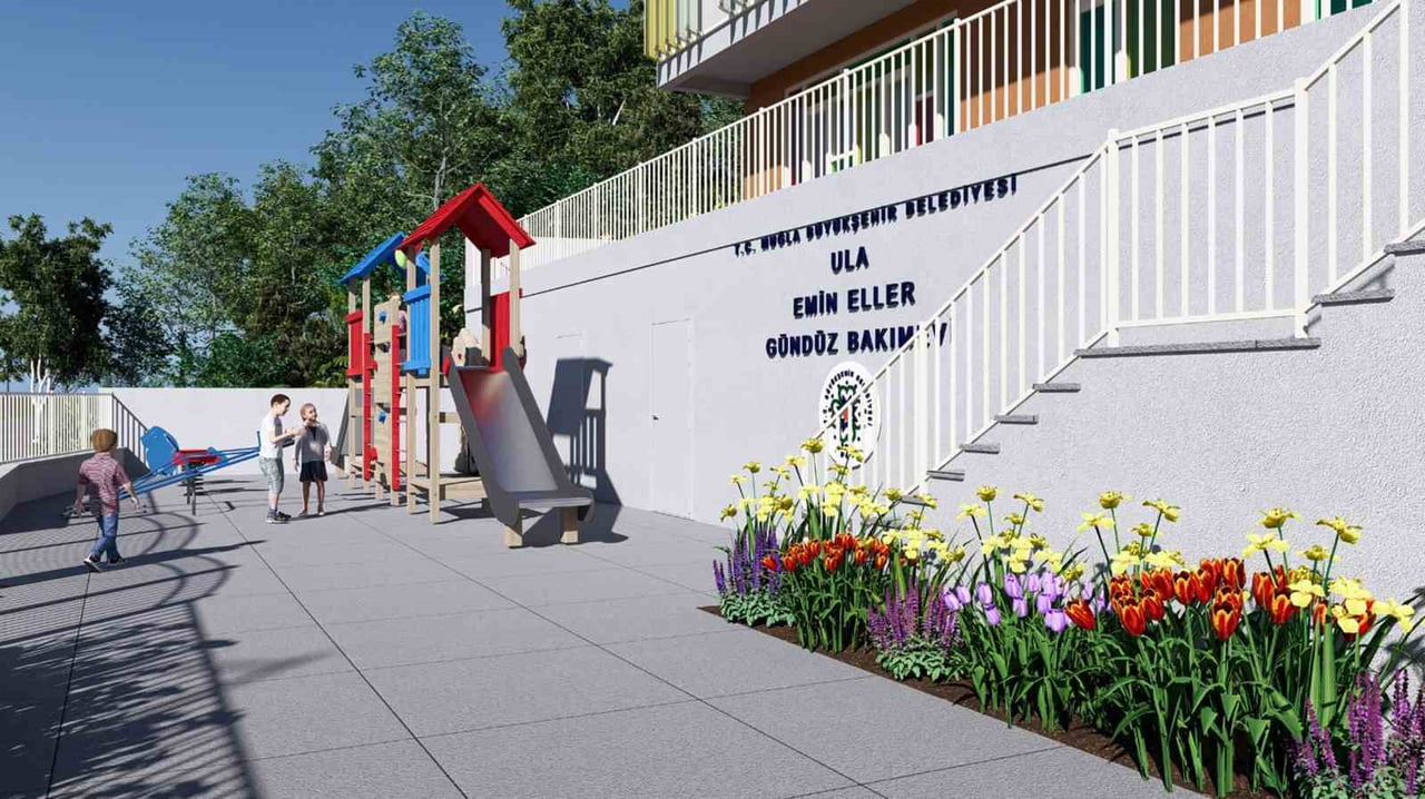 MUĞLA BÜYÜKŞEHİR’DEN ULA’YA GÜNDÜZ BAKIMEVİ