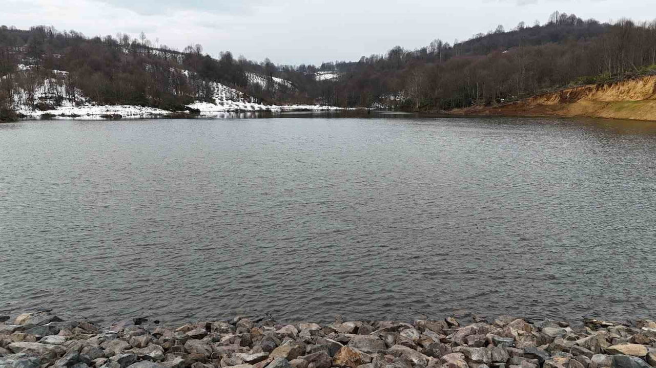 ORDU BÜYÜKŞEHİR BELEDİYESİ TARAFINDAN GÜRGENTEPE İLÇESİNDE İNŞA EDİLEN AKÖREN GÖLETİ, 180 BİN...