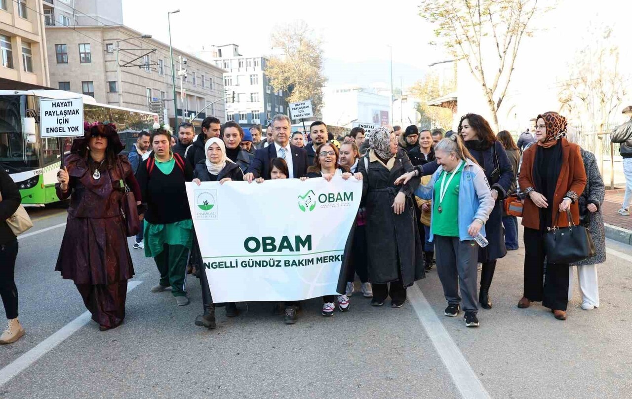 OSMANGAZİ BELEDİYESİ ENGELLİ BAKIM MERKEZİ (OBAM)’DA EĞİTİM GÖREN VE BAKIM HİZMETİ ALAN ÜYELER...