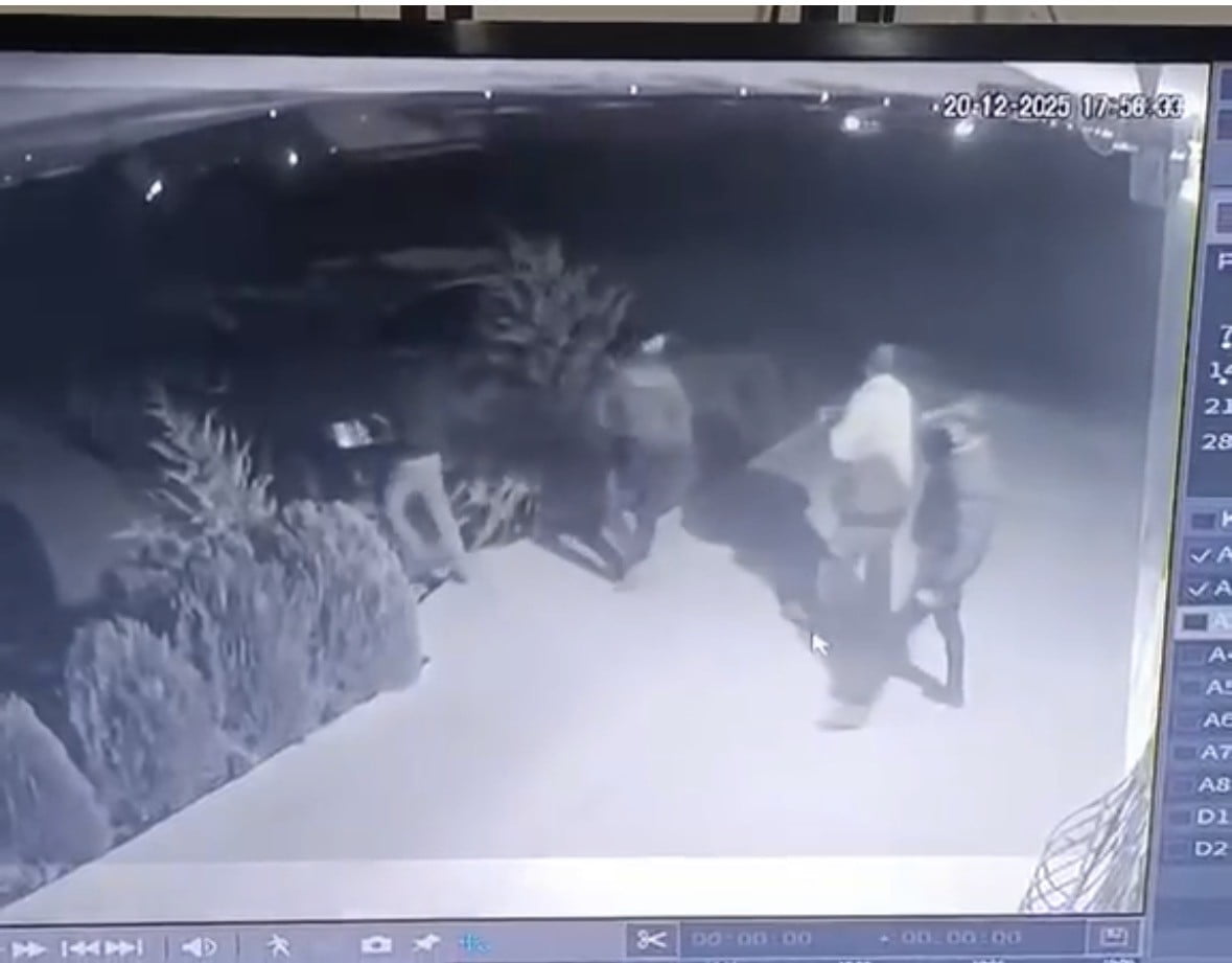 ÖTE YANDAN KAZAYA İLİŞKİN GÖRÜNTÜLER DE ORTAYA ÇIKTI.