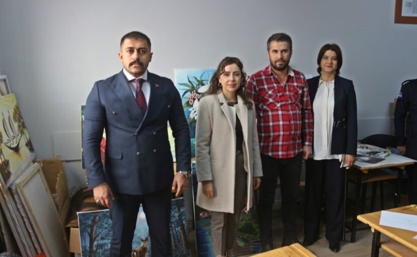 PATNOS’TA AÇIK CEZAEVİNDE HÜKÜMLÜLERE MESLEK EDİNDİRME KURSLARI BAŞLADI