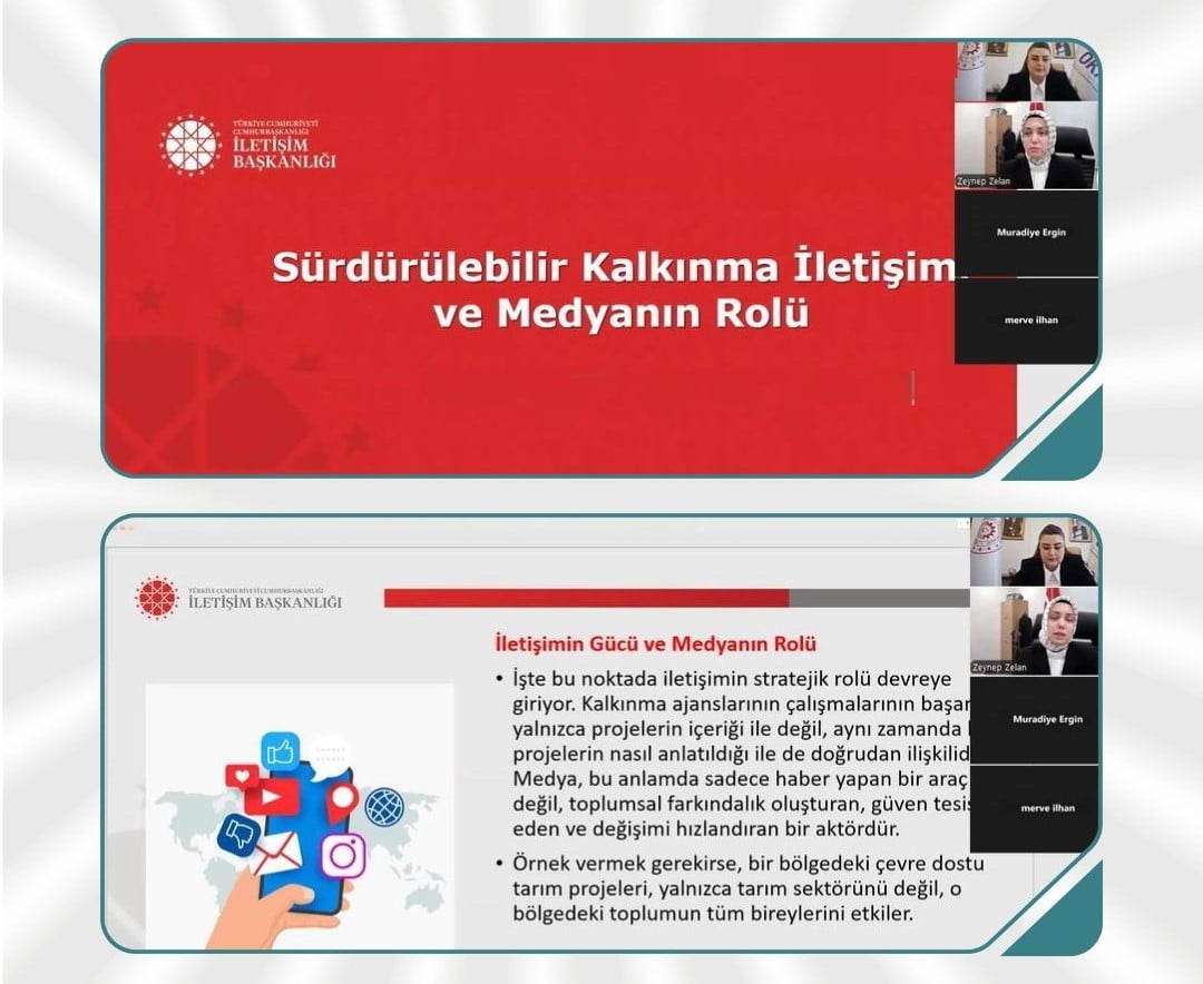 SAMSUN'DA DÜZENLENEN WEBİNARDA, SÜRDÜRÜLEBİLİR KALKINMA POLİTİKALARININ TOPLUMA AKTARILMASINDA...