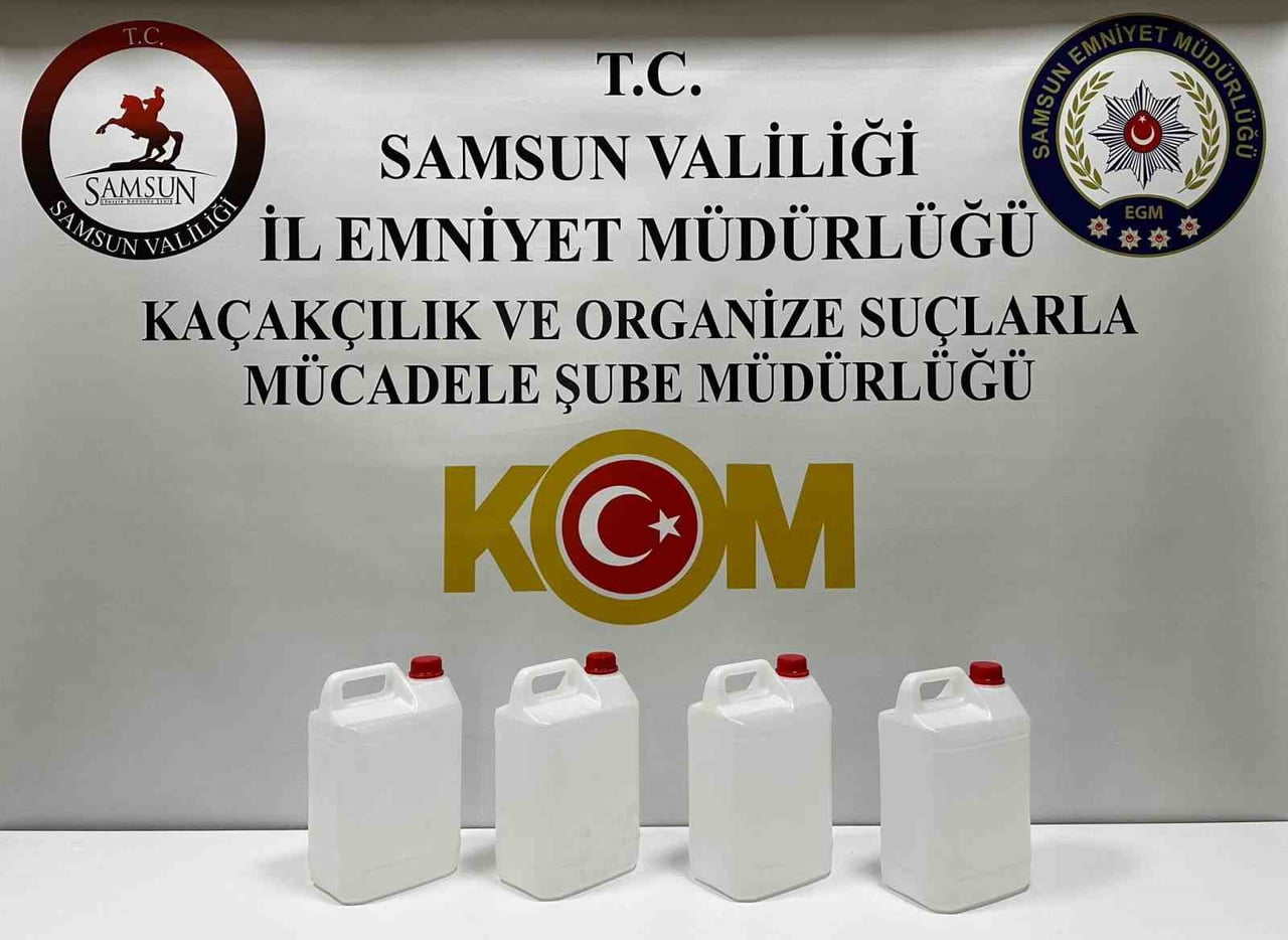 SAMSUN’DA KAÇAKÇILIKLA MÜCADELE KAPSAMINDA POLİS EKİPLERİNCE İLKADIM VE YAKAKENT İLÇELERİNDE...