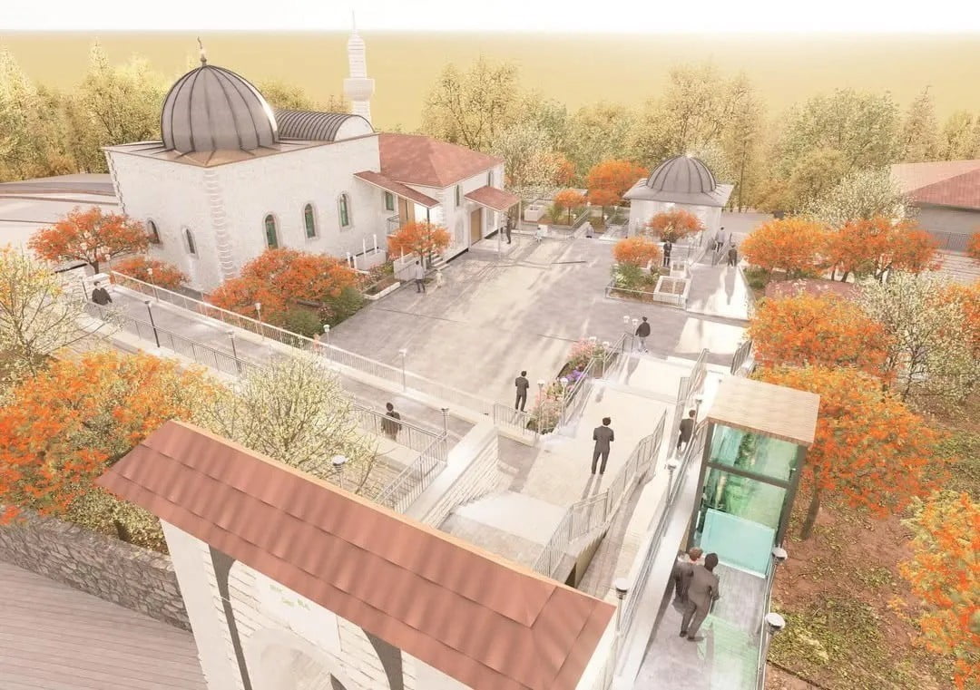 SİNOP'TA, VAKIFLAR GENEL MÜDÜRLÜĞÜ KOORDİNESİNDE YÜRÜTÜLEN ÇALIŞMALAR KAPSAMINDA CAMİ VE TÜRBENİN...