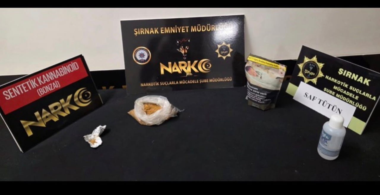 ŞIRNAK'TA POLİS EKİPLERİNCE DÜZENLENEN OPERASYONLARDA 46 KİŞİ GÖZ ALTINA ALINDI. GÖZALTINA ALINAN...