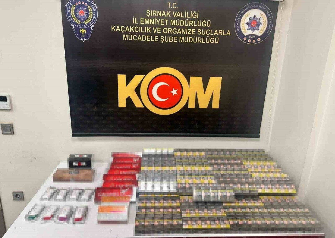 ŞIRNAK İL EMNİYET MÜDÜRLÜĞÜ TARAFINDAN, TERÖRÜN FİNANS KAYNAKLARINDAN OLAN KAÇAKÇILIK VE...