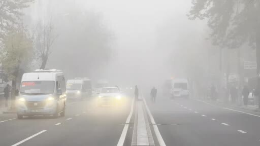 Sisli havalarda korkutan zararlı partikül uyarısı