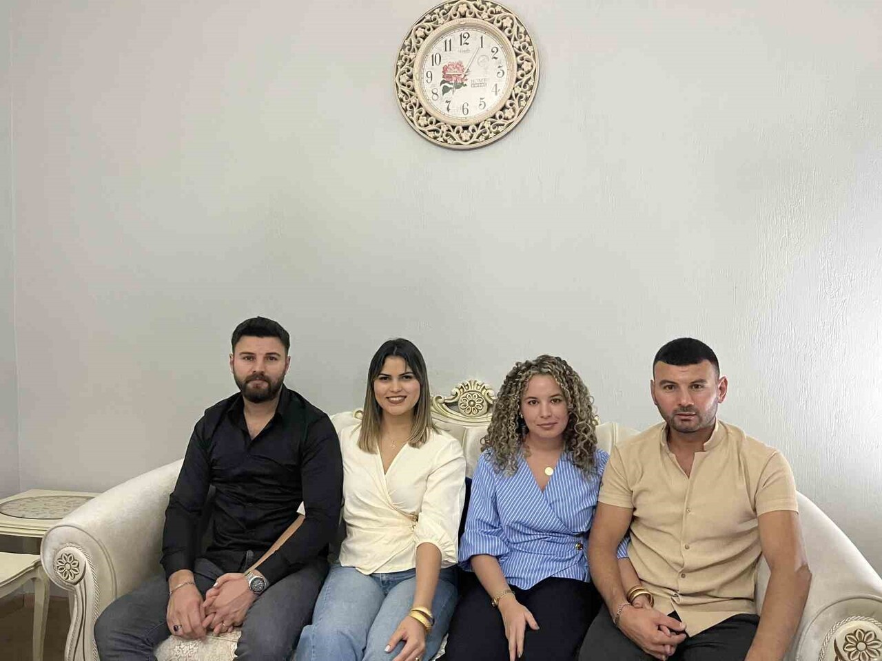 (SOLDAN SAĞA) SONER BUDAK VE EŞİ DANİELA ELENA CALZADA PEDRAJA, CANER BUDAK VE DAYMARA  RİCARDO...