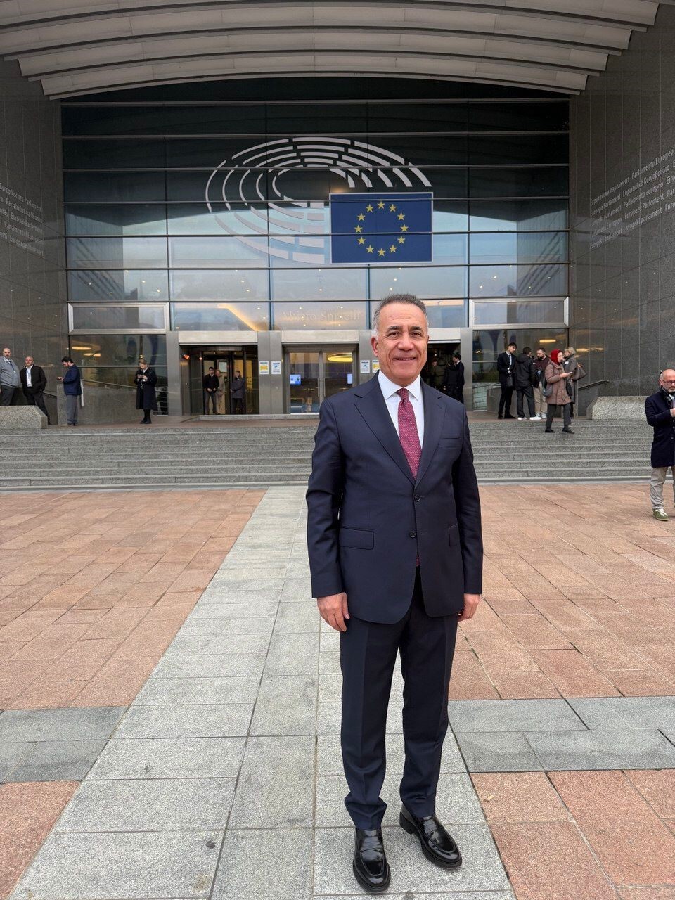 SULTANGAZİ BELEDİYE BAŞKANI ABDURRAHMAN DURSUN, BRÜKSEL’DE DÜZENLENEN AVRUPA PARLAMENTOSU’NDAKİ...