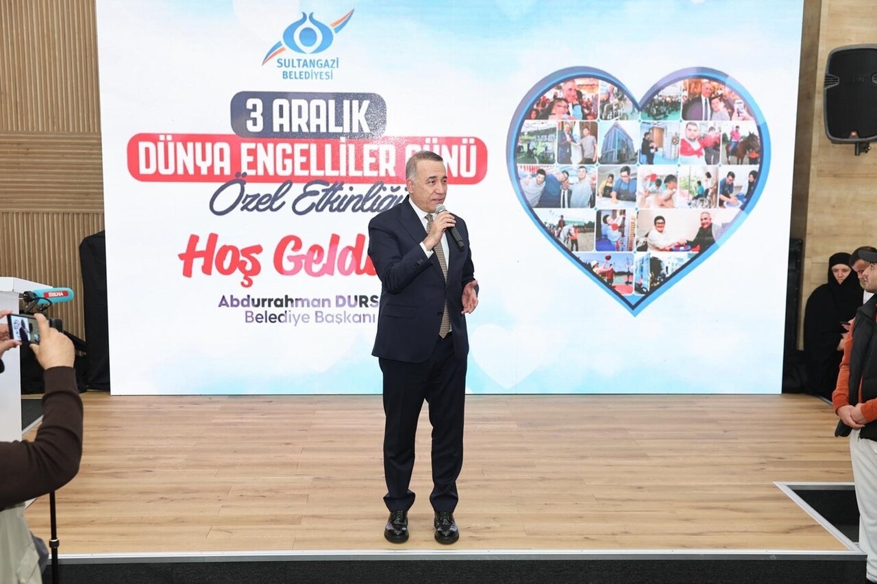 SULTANGAZİ BELEDİYESİ, 3 ARALIK DÜNYA ENGELLİLER GÜNÜ DOLAYISIYLA İLÇEDEKİ ENGELLİ BİREYLERE...