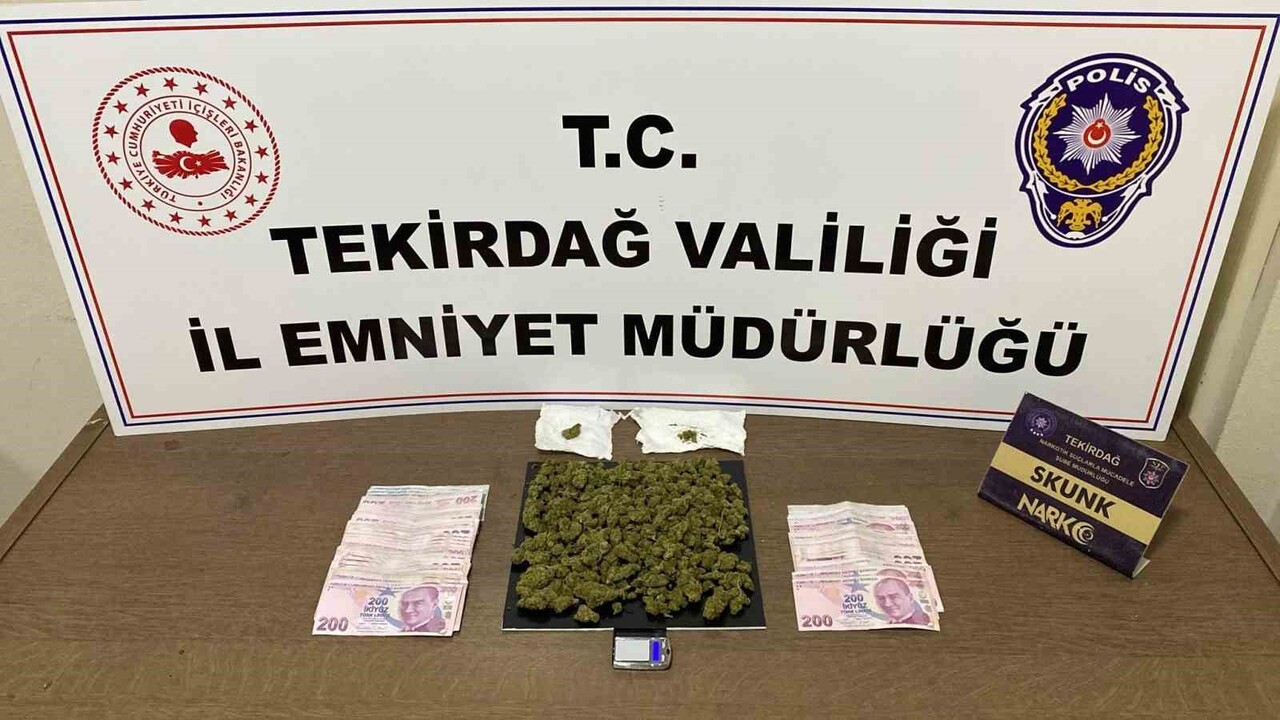 TEKİRDAĞ İL EMNİYET MÜDÜRLÜĞÜ EKİPLERİNCE İL GENELİNDE UYUŞTURUCU İLE MÜCADELE KAPSAMINDA...