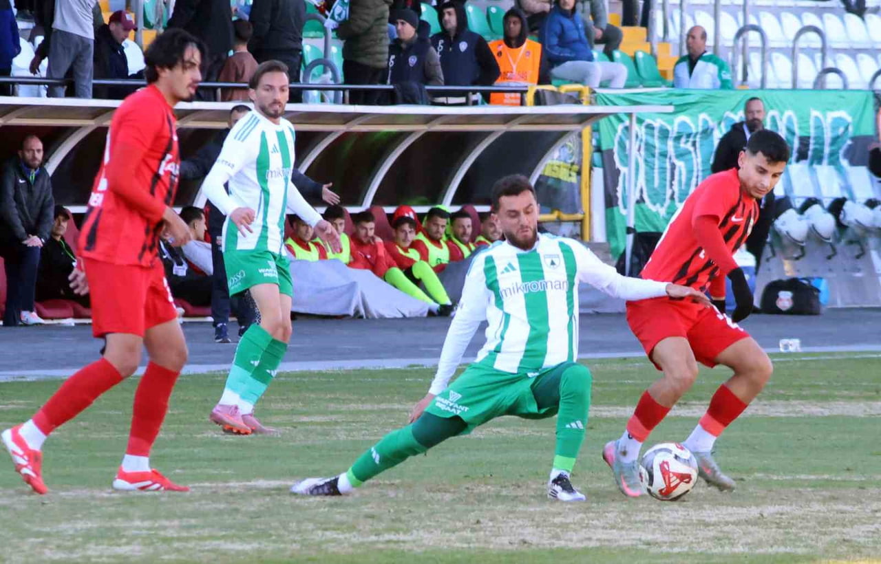TFF 2. LİG: MUĞLASPOR:1  - KASTAMONUSPOR:1