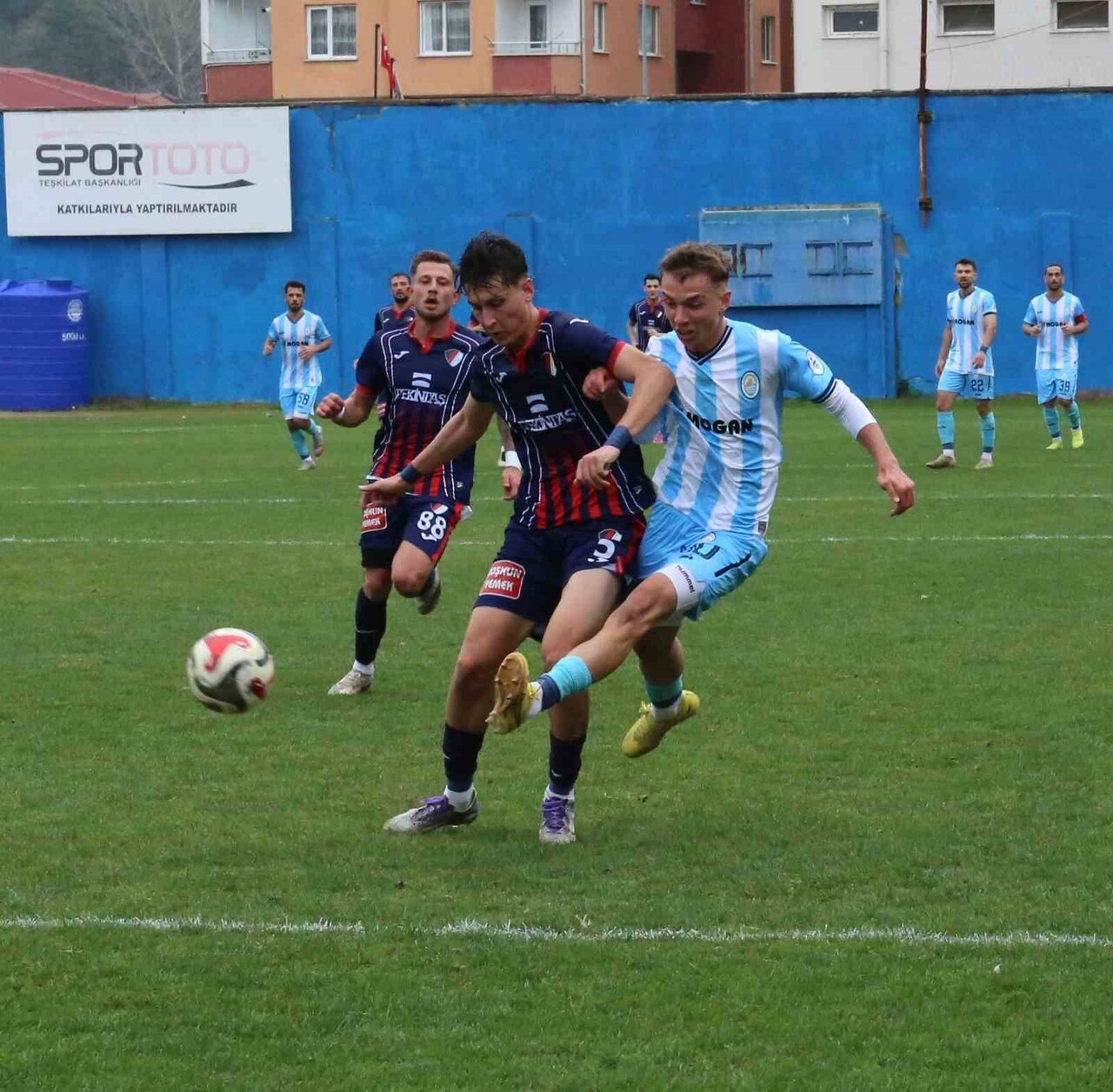 TFF 3. LİG’İN 12. HAFTASINDA PAZARSPOR KENDİ SAHASINDA AĞIRLADIĞI DÜZCESPOR İLE 1-1 BERABERE...