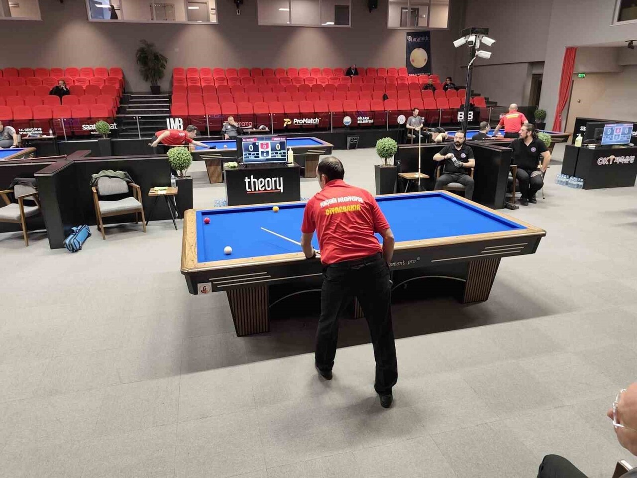 TÜRKİYE BİLARDO FEDERASYONUN ANKARA'DA DÜZENLENDİĞİ 2025 YILI KULÜPLER ARASI 1. LİGE YÜKSELME...