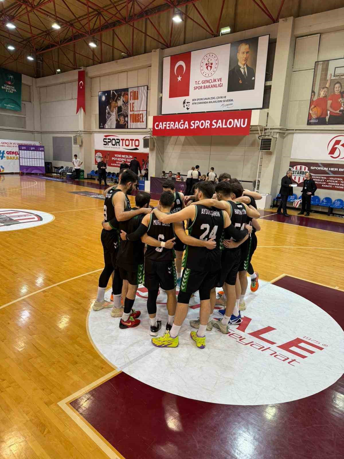 TÜRKİYE ERKEKLER BASKETBOL 2. LİGİ'NDE MÜCADELE EDEN SAKARYA BÜYÜKŞEHİR BELEDİYESİ, DEPLASMANDA...