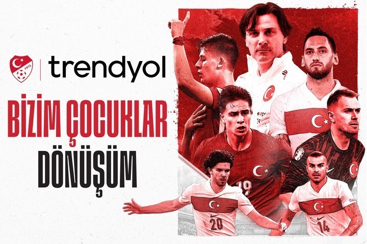 TÜRKİYE FUTBOL FEDERASYONU (TFF) İLE UEFA EURO 2024’ÜN RESMİ PARTNERİ TRENDYOL’UN ORTAK YAPIMI...