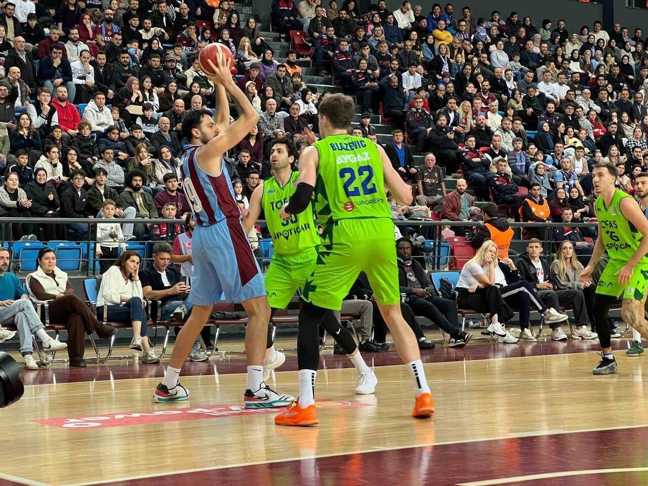 TÜRKİYE SİGORTA BASKETBOL SÜPER LİGİ'NİN 10. HAFTASINDA TRABZONSPOR, SAHASINDA KARŞILAŞTIĞI...