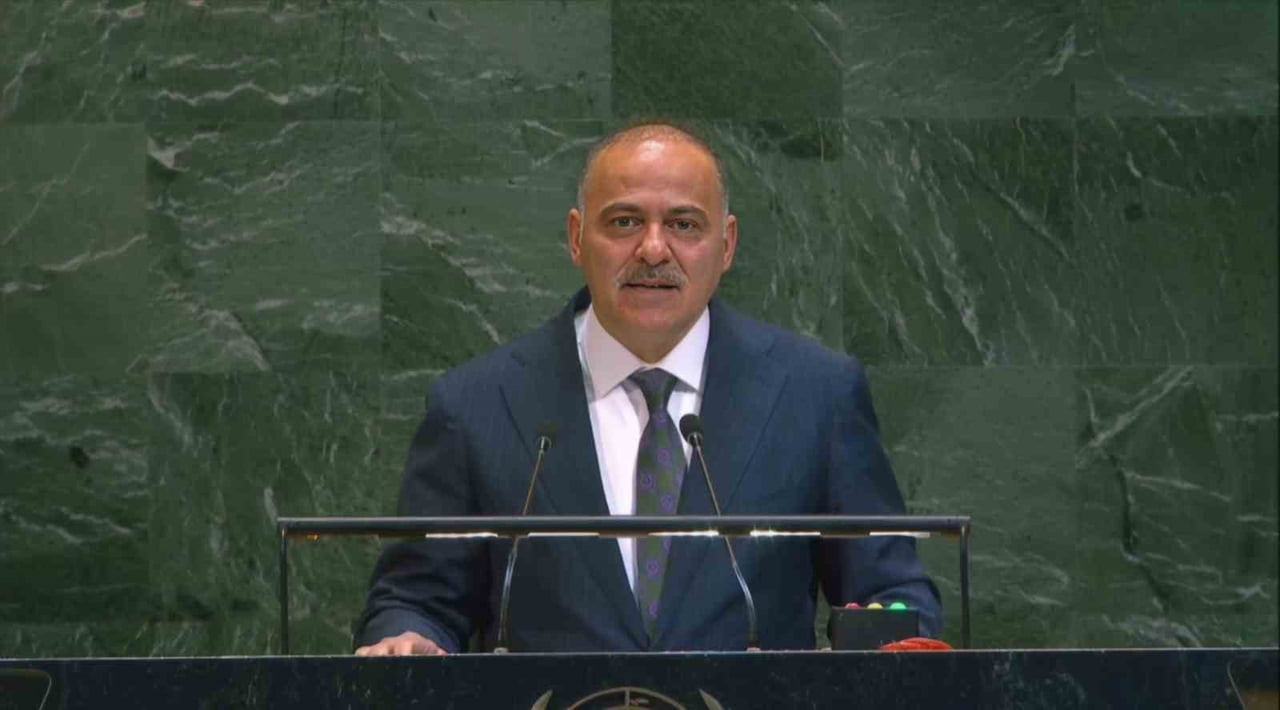 ULAŞTIRMA VE ALTYAPI BAKAN YARDIMCISI ÖMER FATİH SAYAN, BİRLEŞMİŞ MİLLETLER (BM) GENEL KURULU...