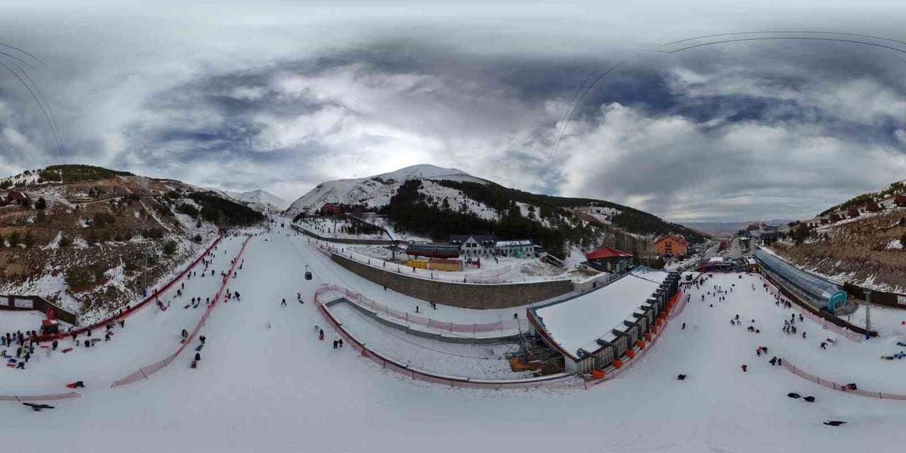 ÜLKEMİZİN ÖNEMLİ KIŞ TURİZM MERKEZLERİNDEN BİRİSİ OLAN  ERZURUM PALANDÖKEN KAYAK MERKEZİ’NDE...
