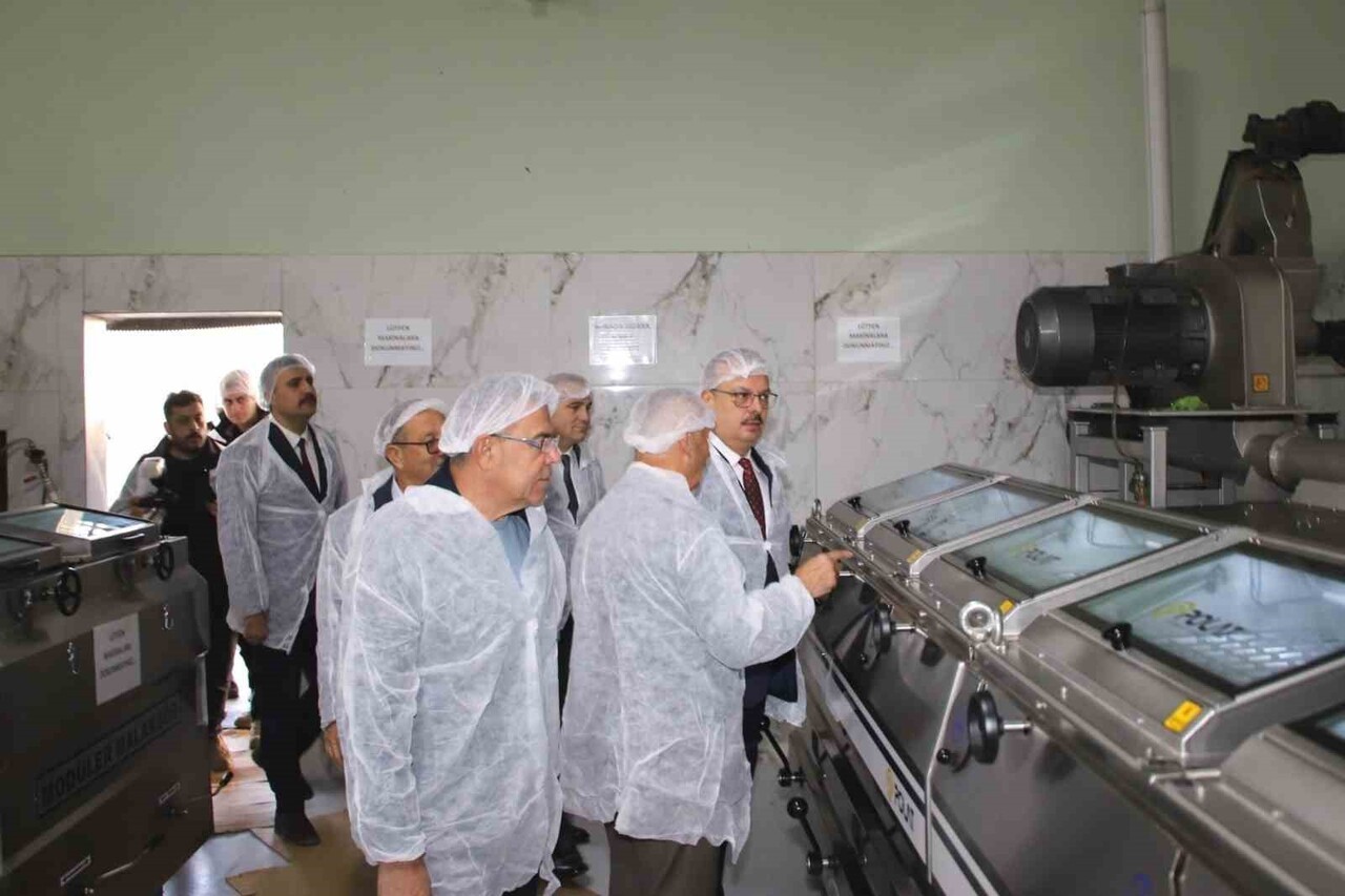VALİ CANBOLAT, KÖŞK’TE ZEYTİNYAĞI SIKIM İŞLETMELERİNDE İNCELEMELERDE BULUNDU